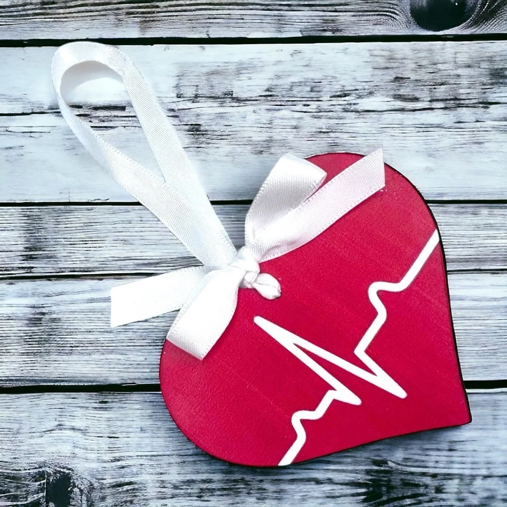 Keep the Beat This Christmas: Heartbeat Ornament Delight! New Holiday Ornament